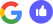 Google & Like button Icon