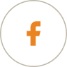 Facebook Logo in Orange colour