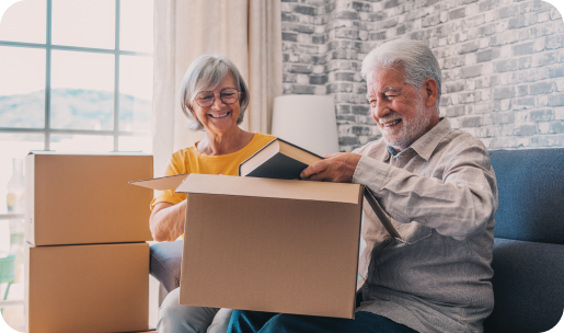 Senior Couple Packing And Downsizing Support Canada - Gordon's Downsizing
